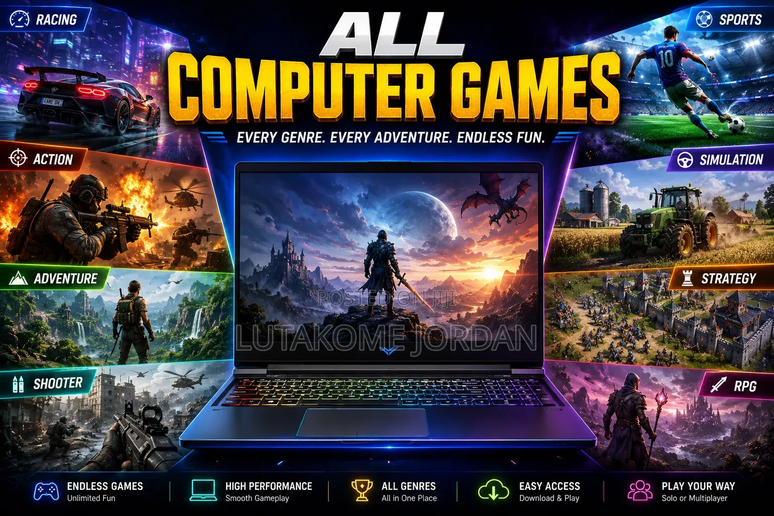 All Computer Games Available[All Versions Old and Latest]