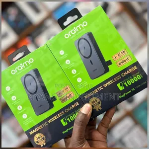 Oraimo Magpower 15 Magnetic Wireless Charger Power Bank.