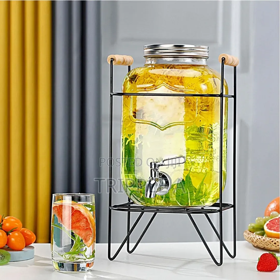 5l Glass Water Dispenser With Tap