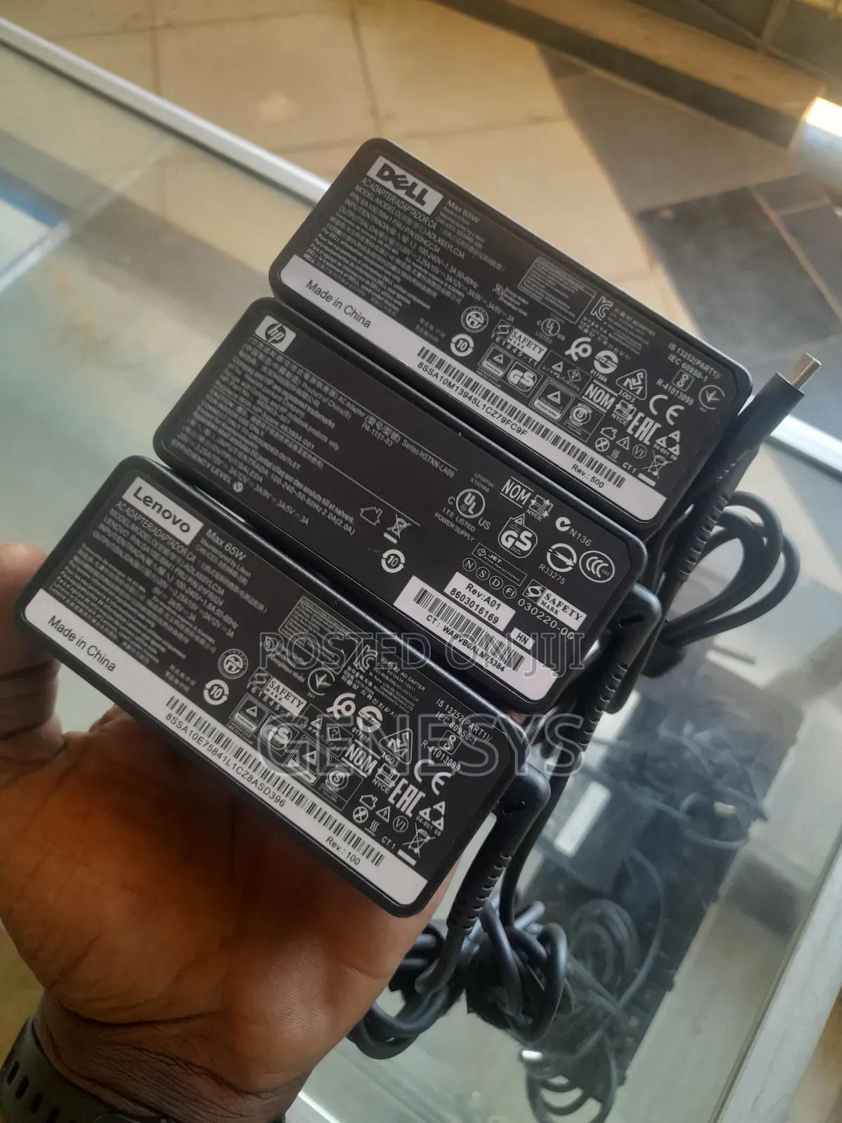 Lenovo, Dell, Hp Type C Laptop Adapters