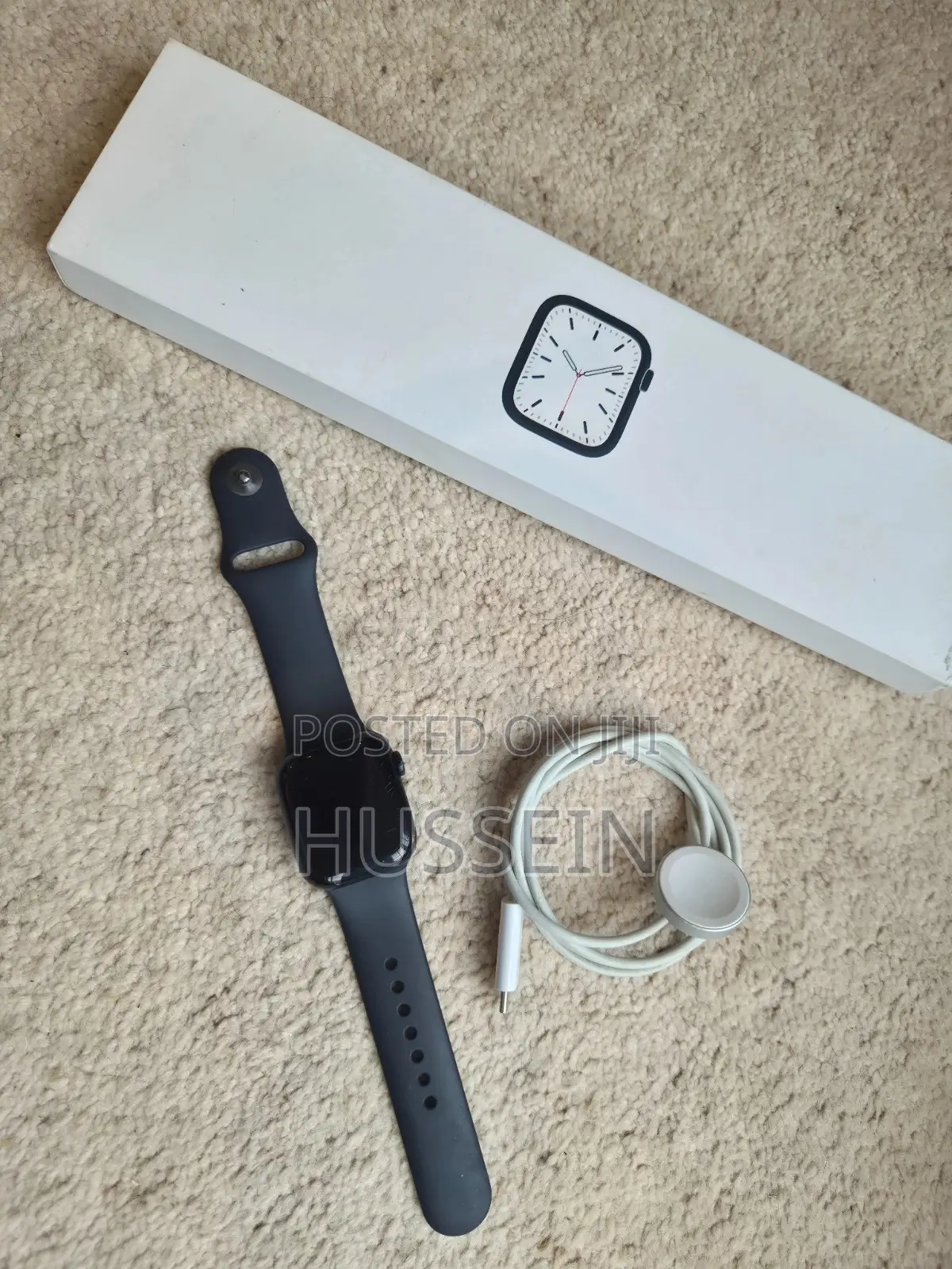 Apple Watch Series 7 41mm Aluminium Case With Sport Band - Midnight