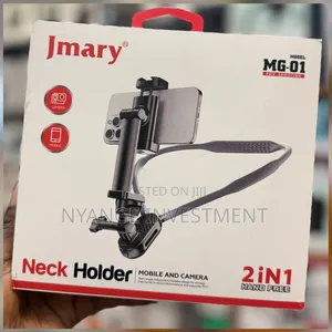 Jmary Mg-01 Is a 2-in-1 Neck Holder and Mount.