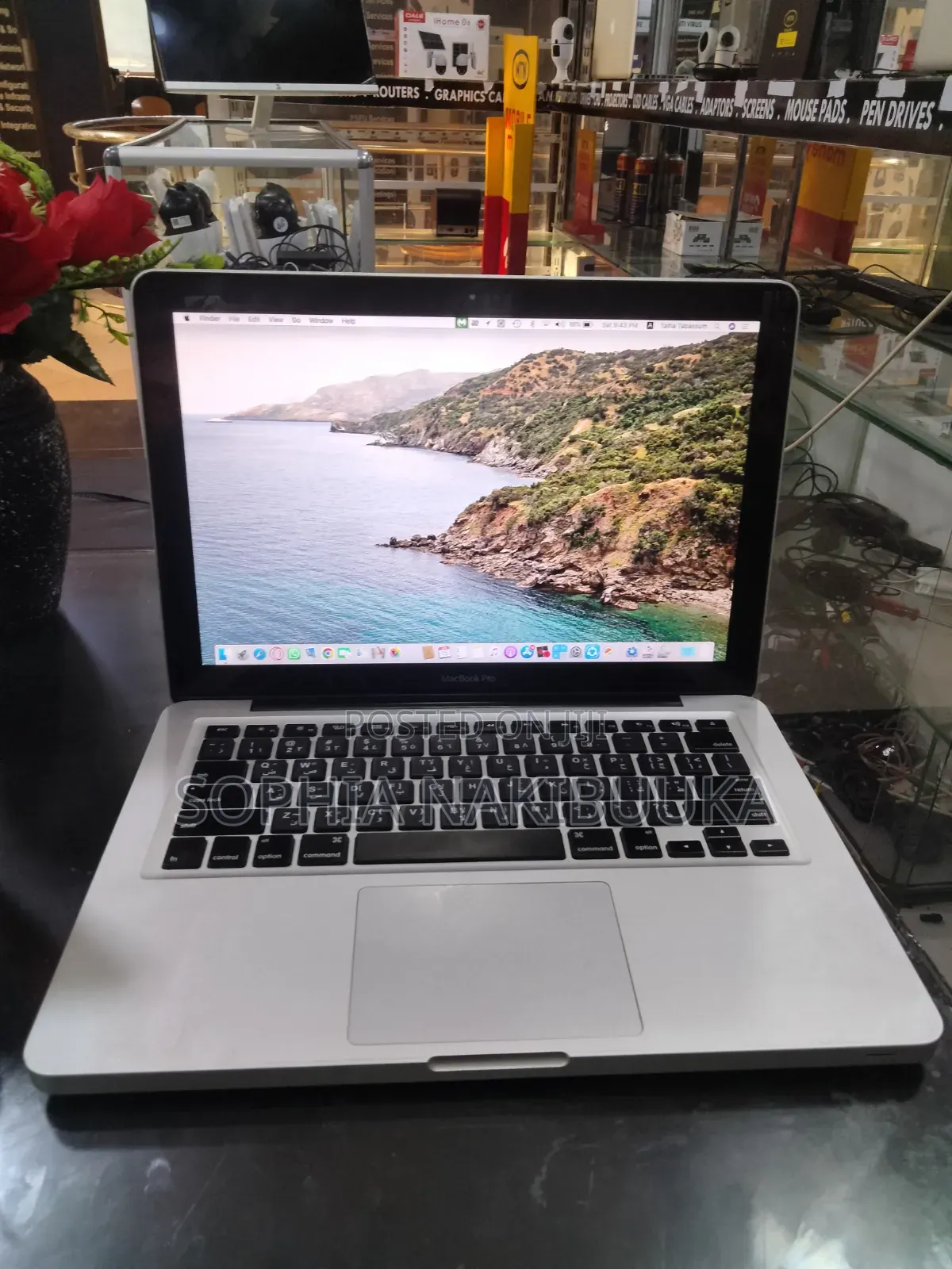 Laptop Apple MacBook Pro 2012 8GB Intel Core i7 HDD 250GB