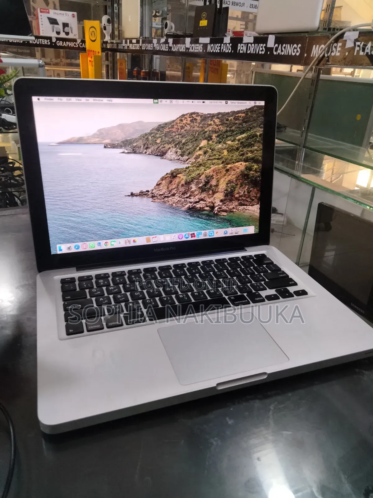 Laptop Apple MacBook Pro 2012 8GB Intel Core i7 HDD 250GB