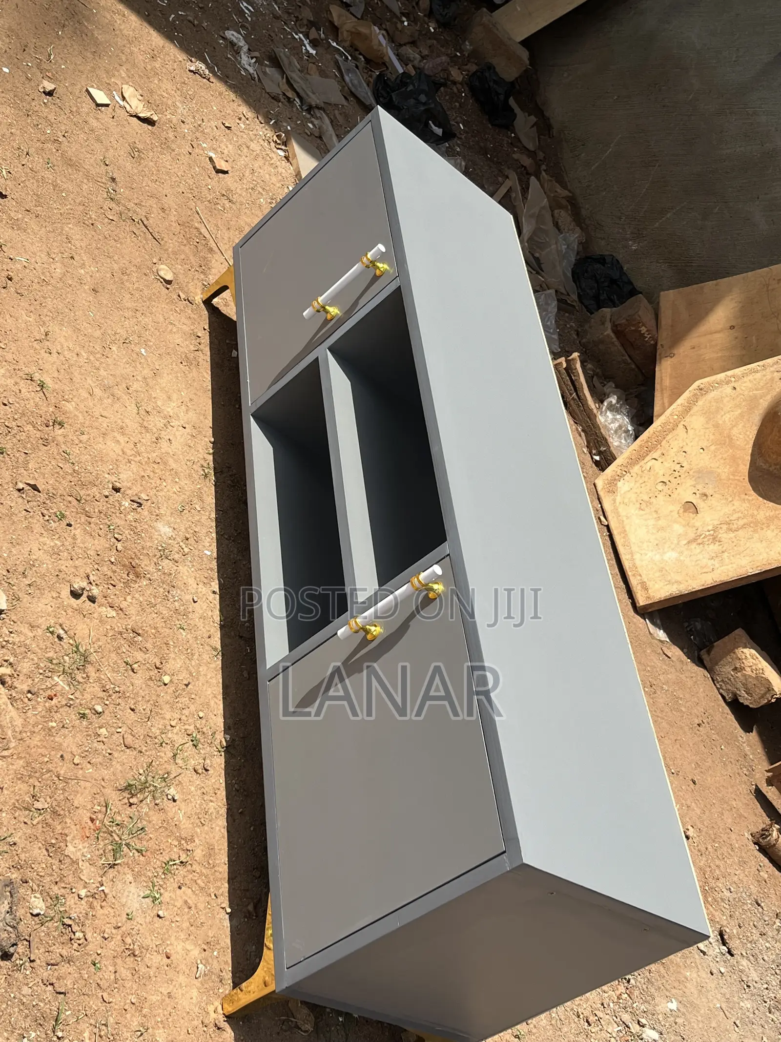 Tv Stand Laminate Gray
