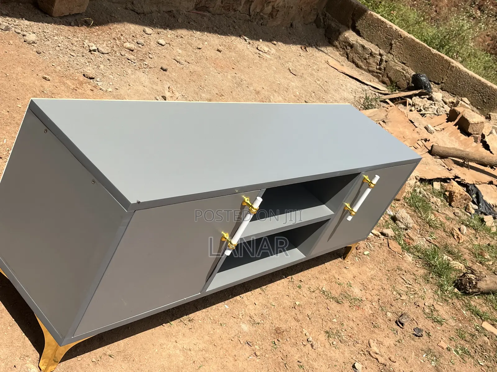 Tv Stand Laminate Gray