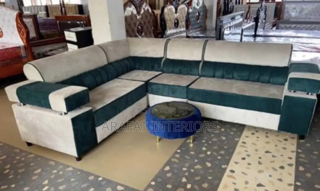 Modern L-Shaped Sectional Sofa