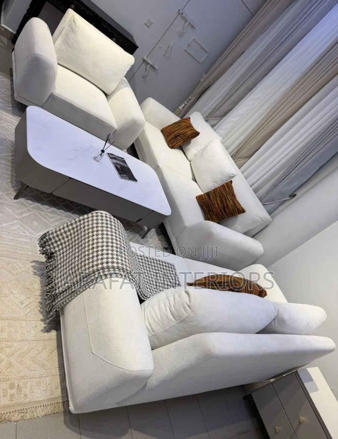 Modern Light Gray L-Shaped Sectional Sofa – Large Corner Couch