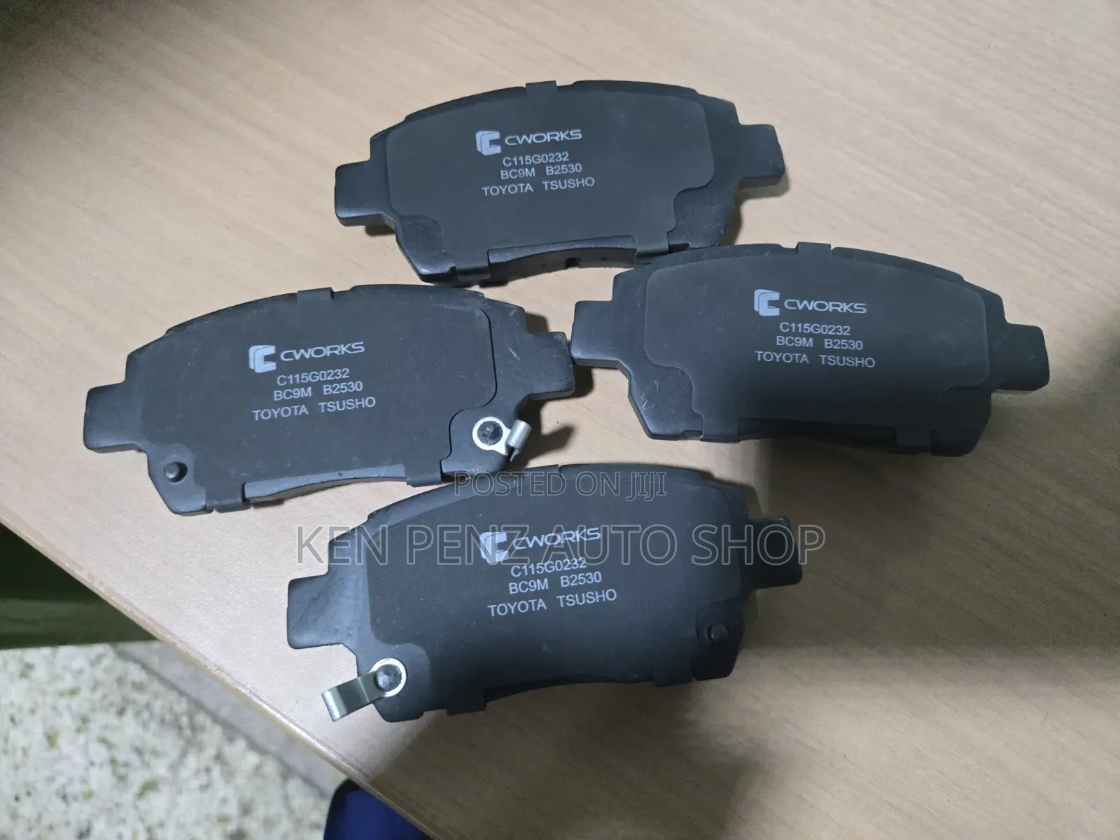 Corolla Premio and Fielder Genuine Toyota Brake Pads