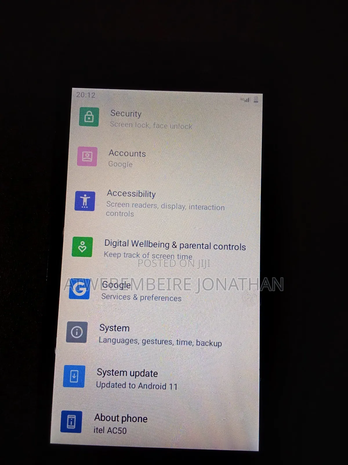 Itel A14 8 GB Blue