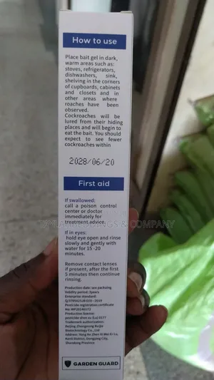 Cockroaches Syringe Killing Gel