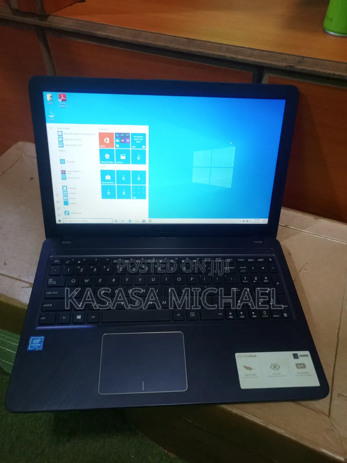 Laptop Asus X540LA 4GB Intel Celeron SSD 320GB