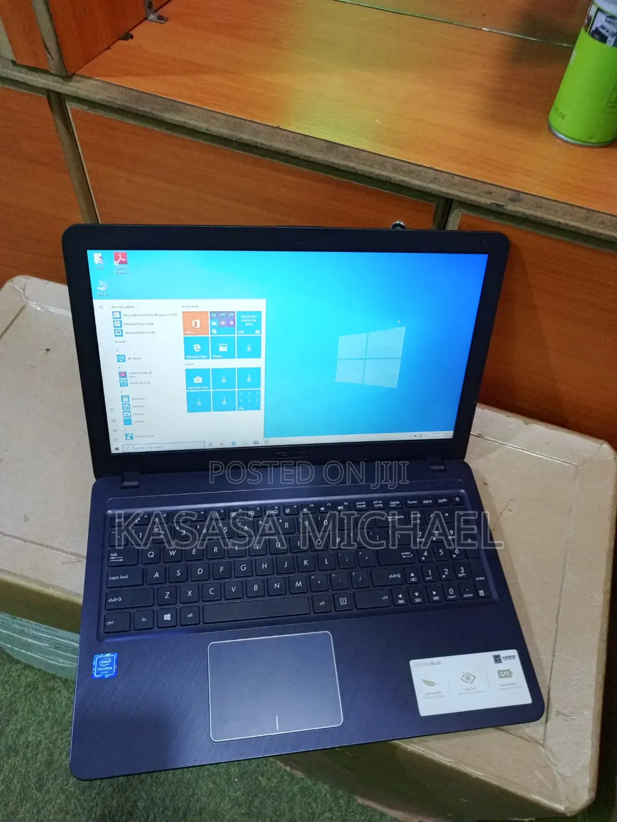 Laptop Asus X540LA 4GB Intel Celeron SSD 320GB