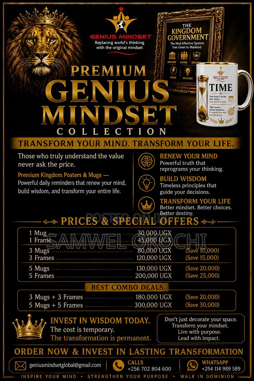 Premium Genius Mindset Products