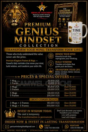 Premium Genius Mindset Products