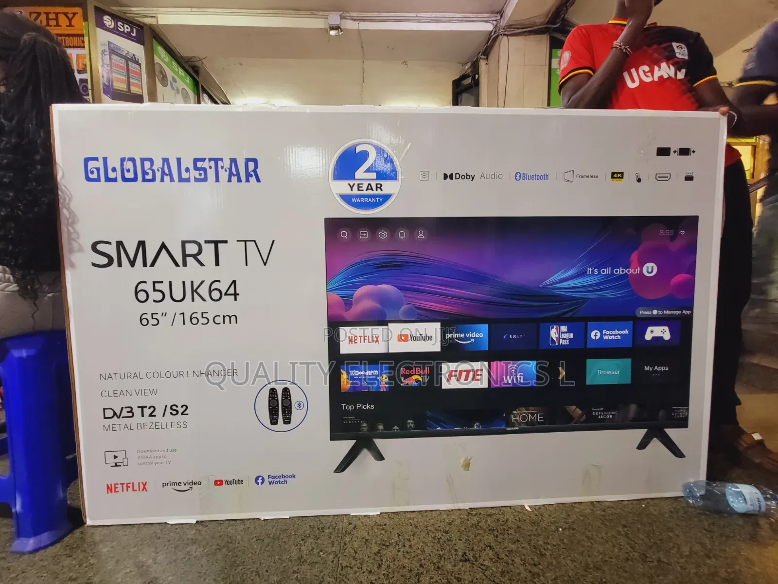 Globalstar 65 Inches Led Smart Tv Android