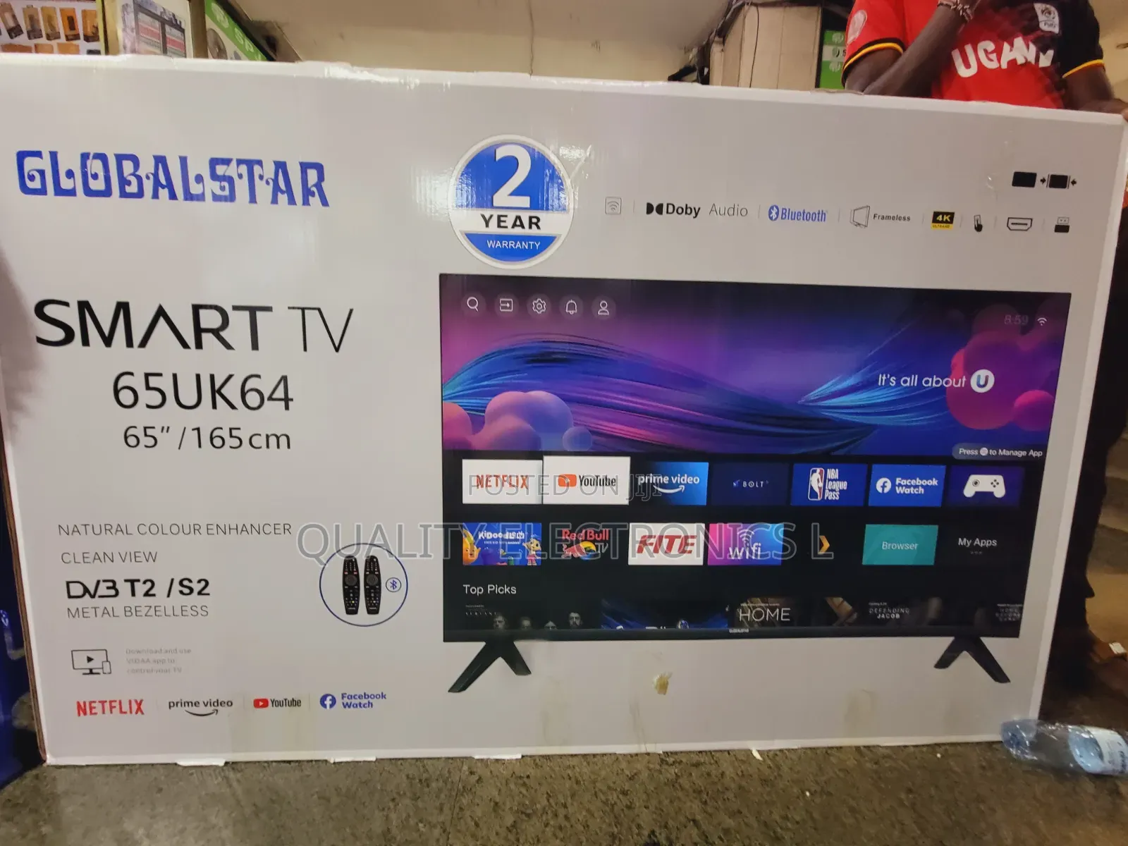 Globalstar 65 Inches Led Smart Tv Android