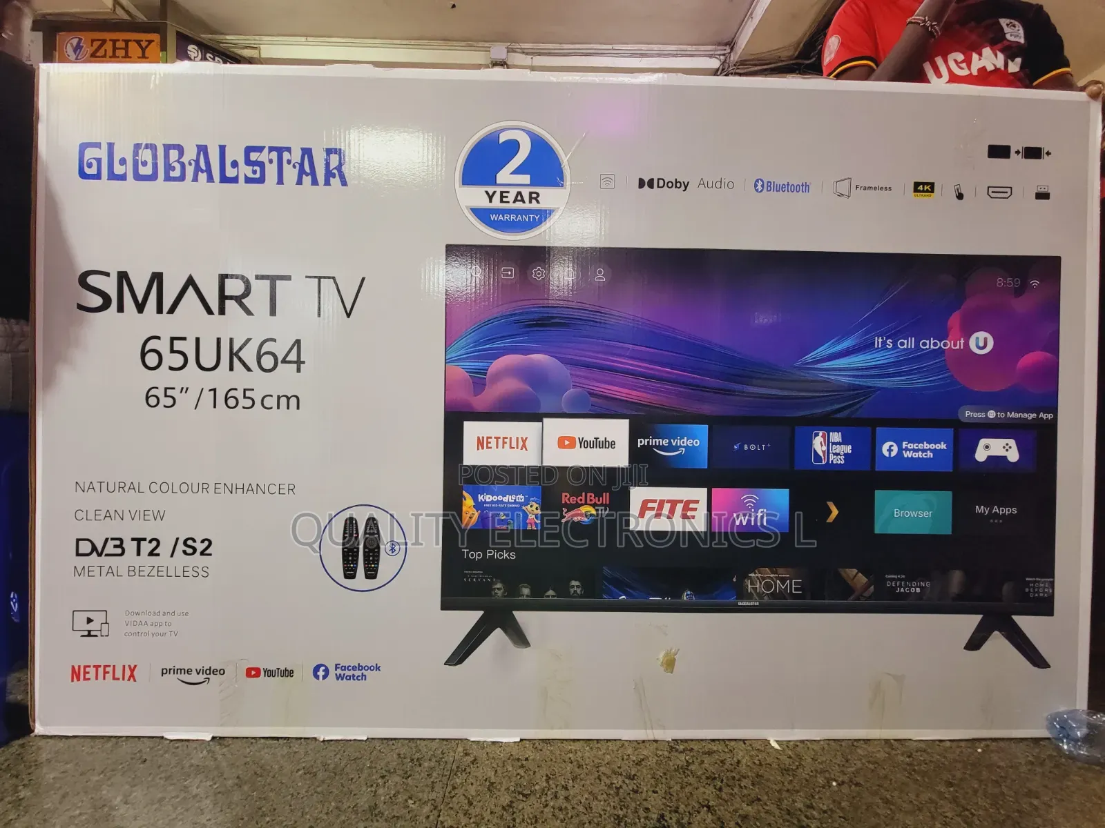 Globalstar 65 Inches Led Smart Tv Android