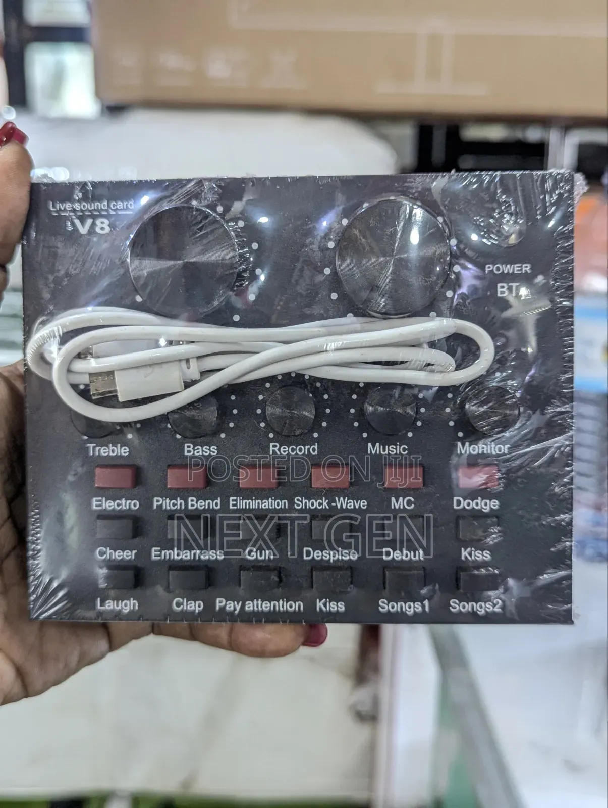 V8 Live Sound Card