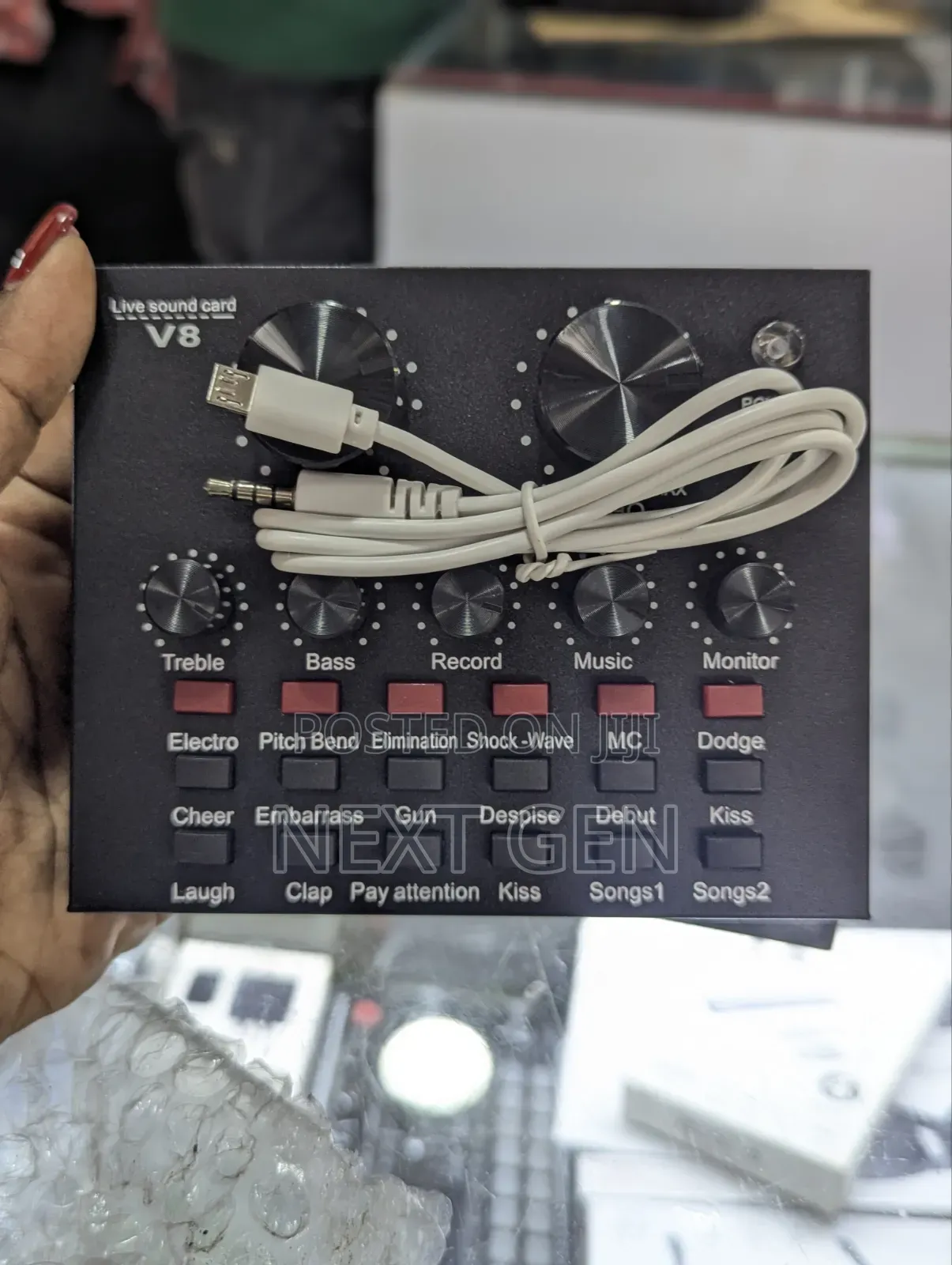 V8 Live Sound Card