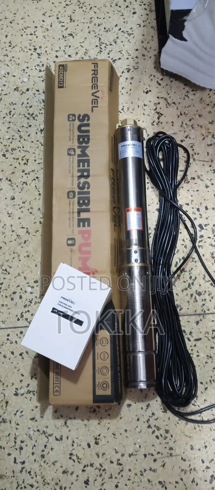 Freevel Submersible Water Pump 84 Meters ( 255 Feet)