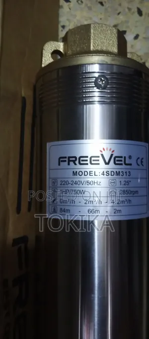 Freevel Submersible Water Pump 84 Meters ( 255 Feet)