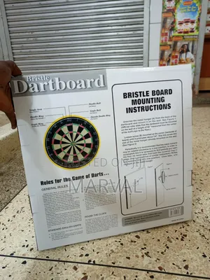 Champion Tournament Bristle Dartboard Set