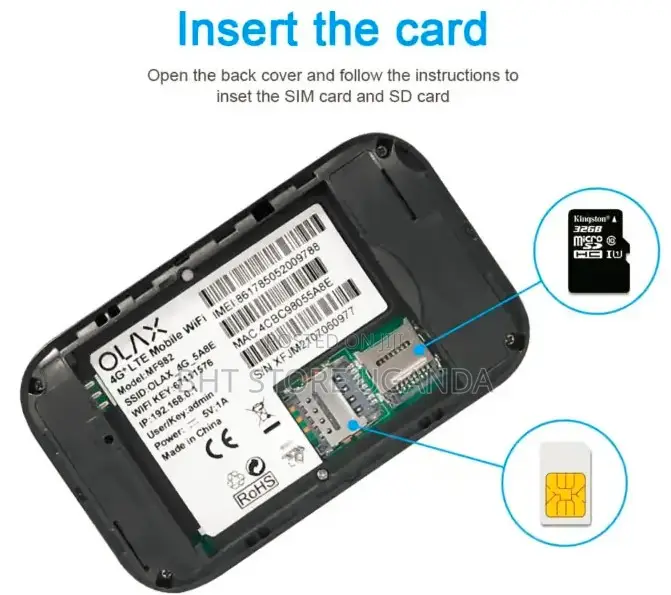 Olax Mf982 4g Mifi