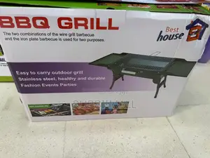 Portable Briefcase Bbq Grill