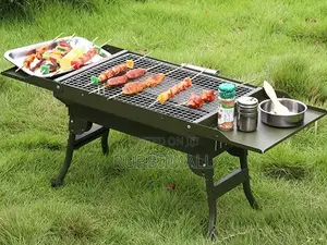 Portable Briefcase Bbq Grill