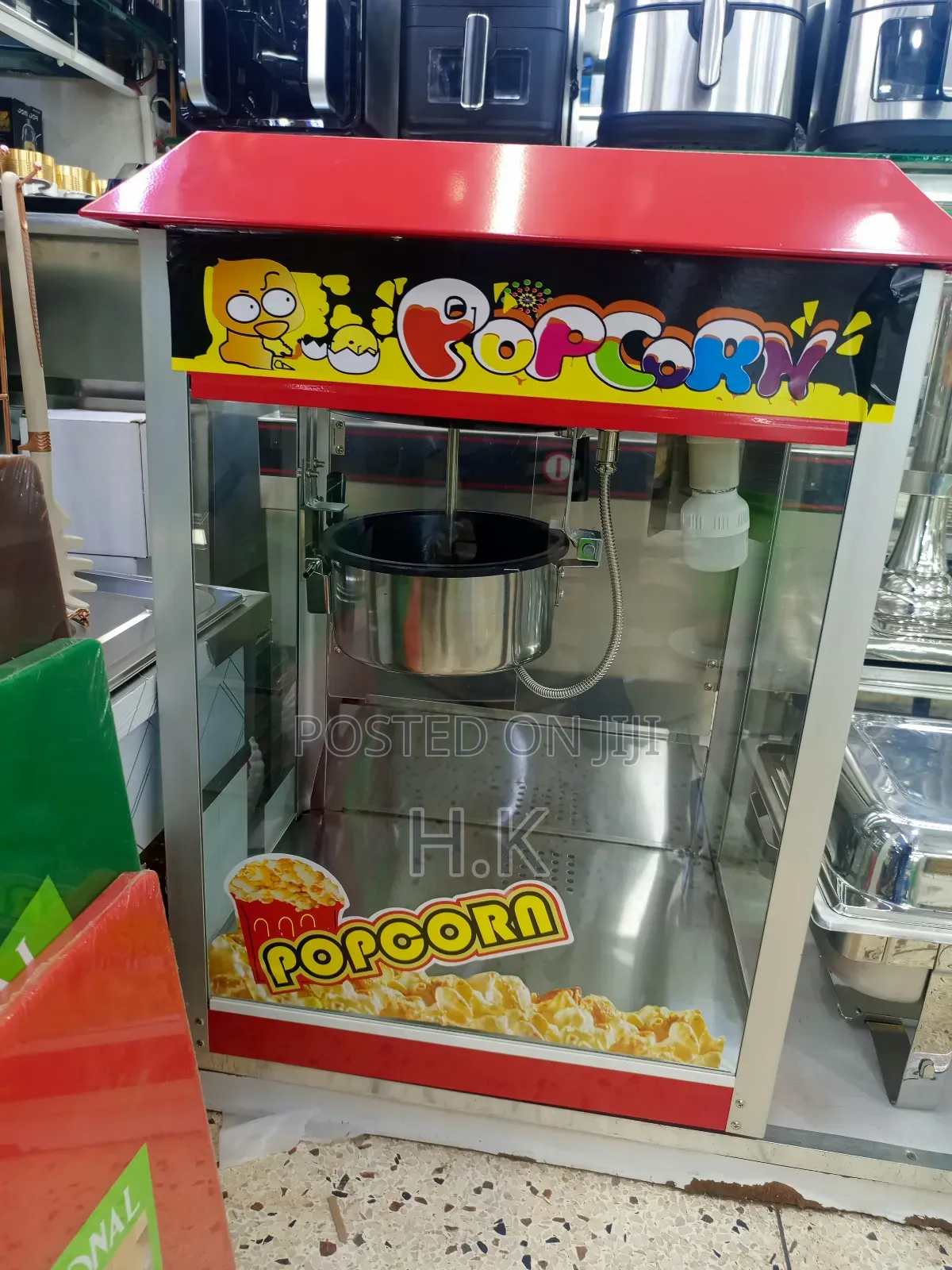 Commercial Electric Popcorn Maker