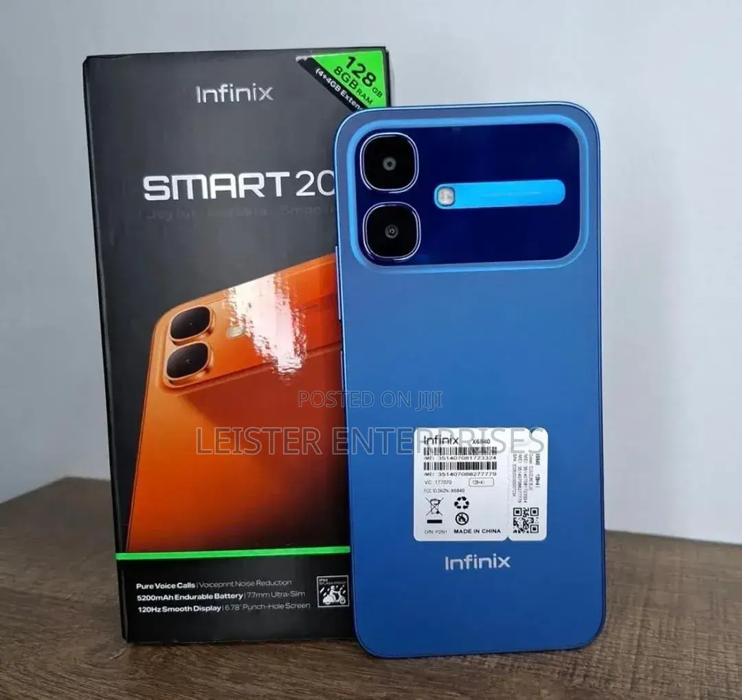 New Infinix Smart 20 128 GB Blue