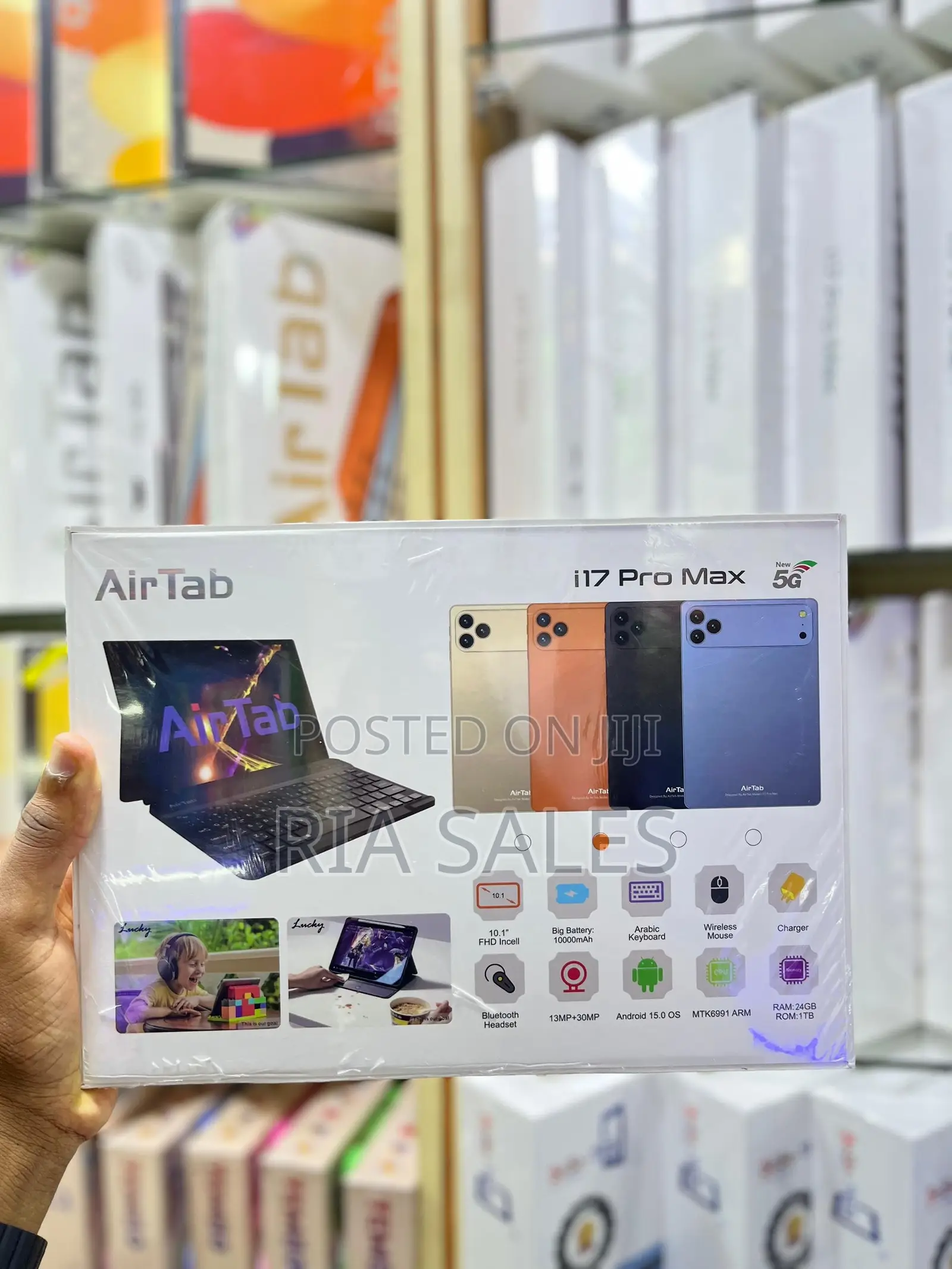 New AirTab i17 Pro Max 1 TB Black