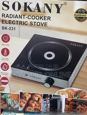 Sokany Radiant Electric Cooker Infrared Digital Hotplate 2000w