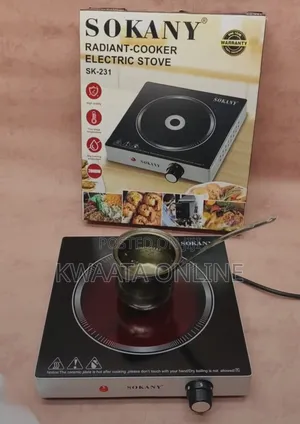 Sokany Radiant Electric Cooker Infrared Digital Hotplate 2000w