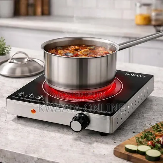 Sokany Radiant Electric Cooker Infrared Digital Hotplate 2000w