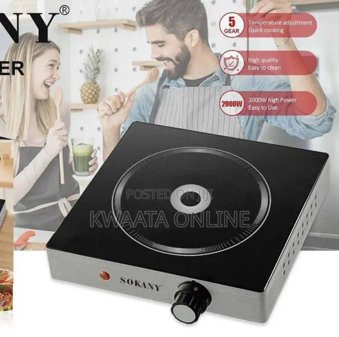 Sokany Radiant Electric Cooker Infrared Digital Hotplate 2000w