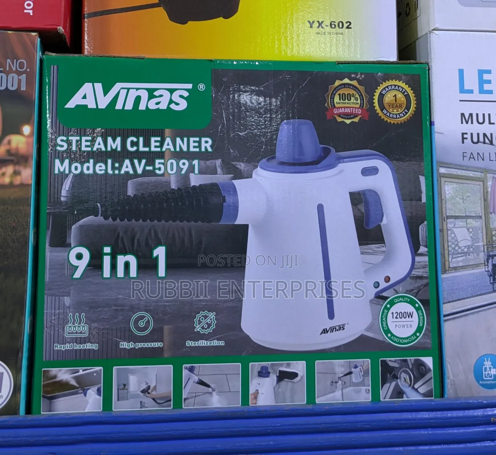 Avinas Steam Cleaner 9 in 1