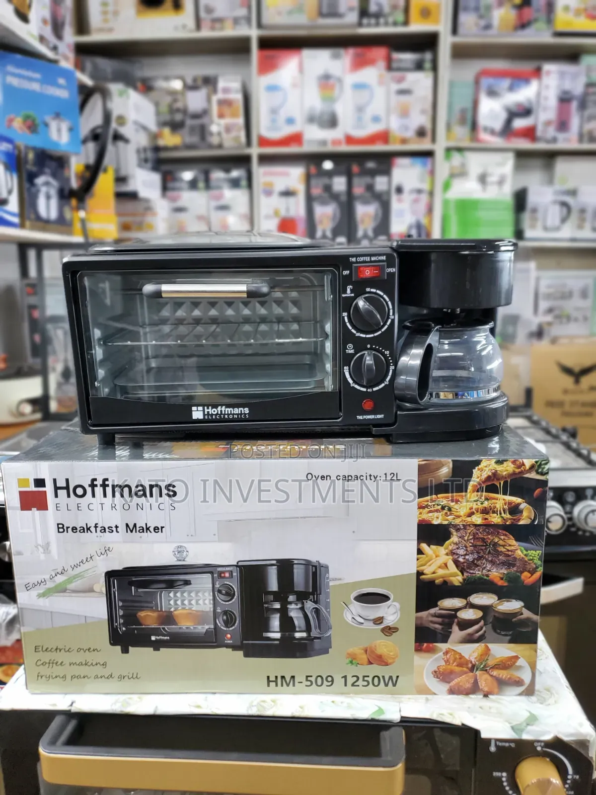 Hm-509 1250w Breakfast Maker