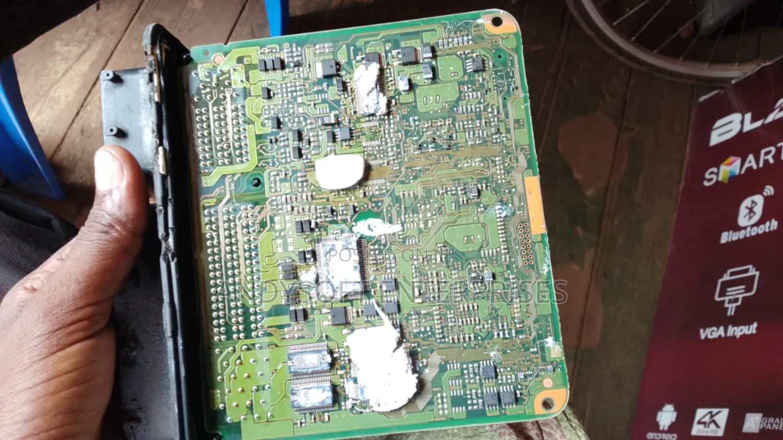 Faulty Ecu Car Computer Diagnostics and Multimeter Troubleshooting