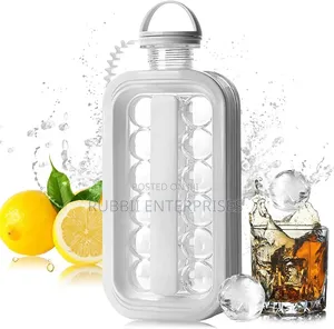 Portable 2-in-1 Ice Ball Maker Bottle