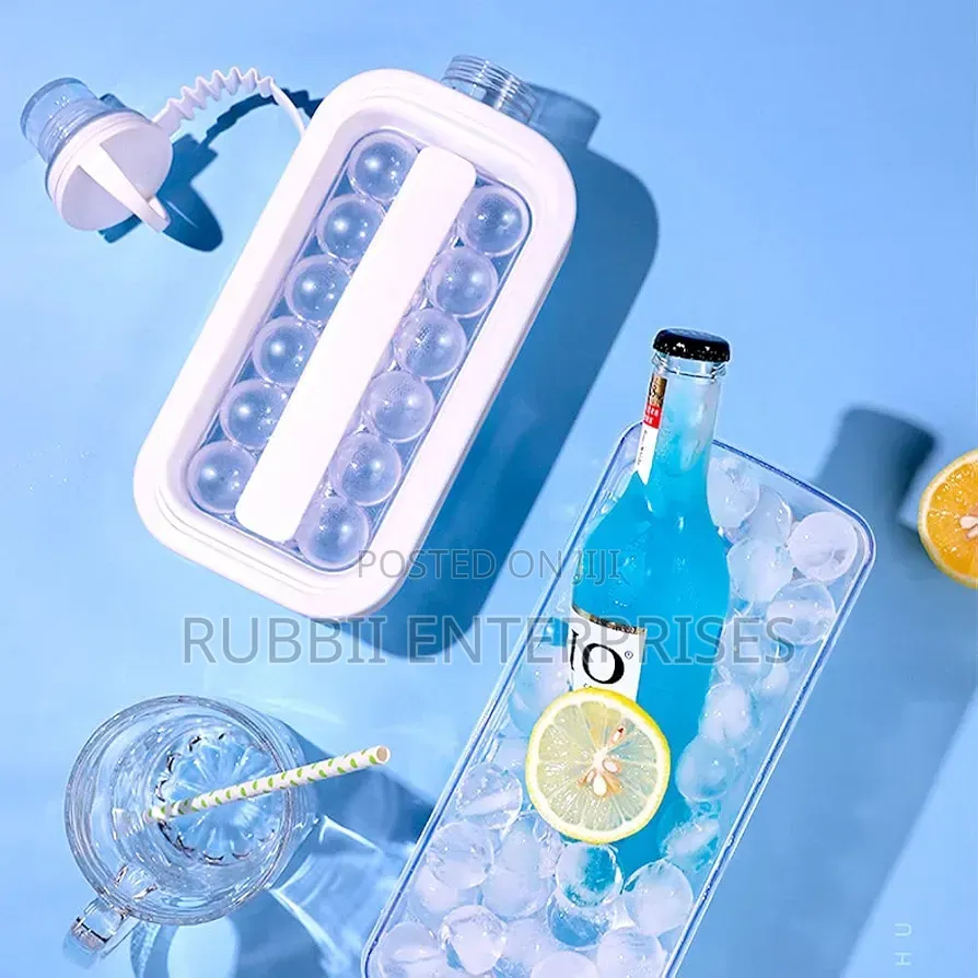 Portable 2-in-1 Ice Ball Maker Bottle
