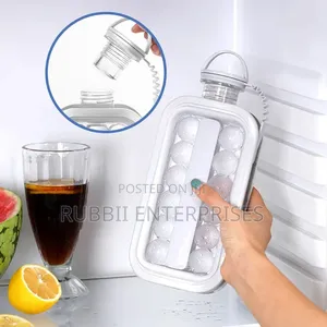 Portable 2-in-1 Ice Ball Maker Bottle