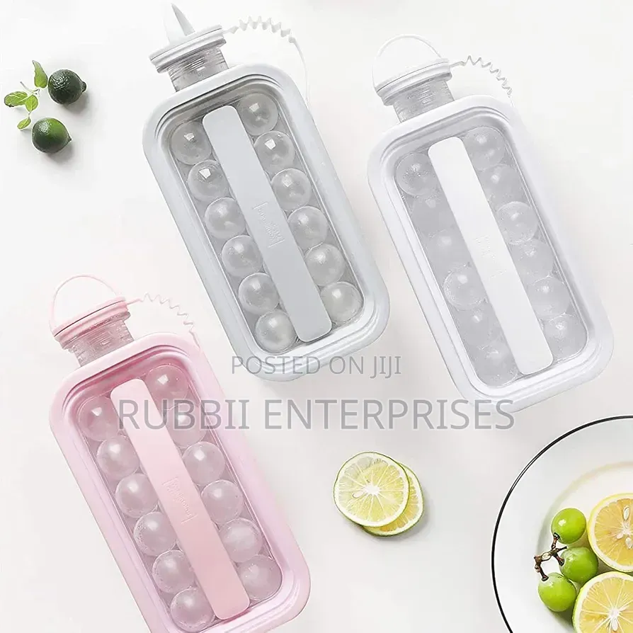 Portable 2-in-1 Ice Ball Maker Bottle