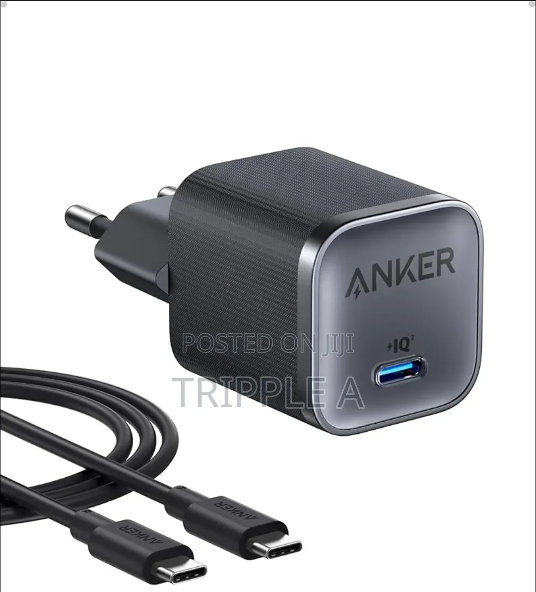 Anker Nano Charger 45w With Usb-C Cable