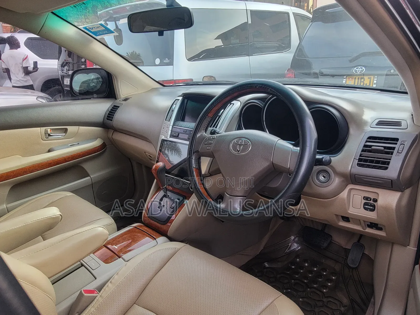 Toyota Harrier 2008 Maroon