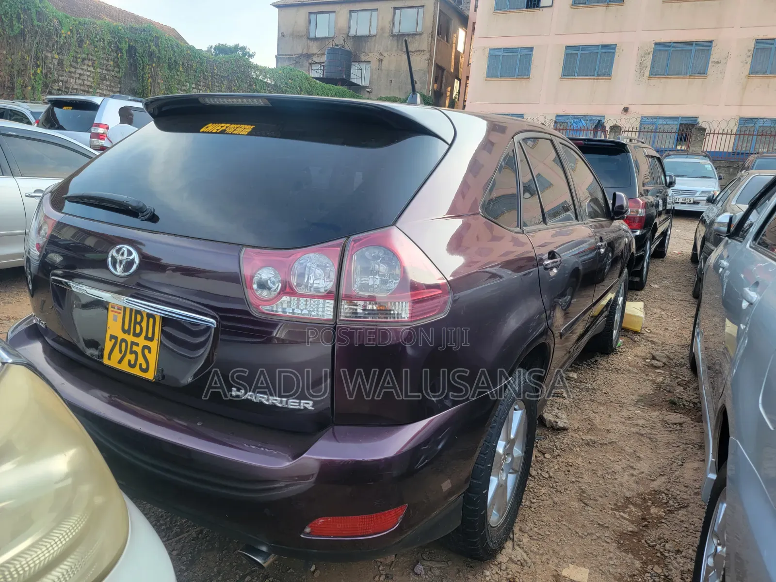 Toyota Harrier 2008 Maroon