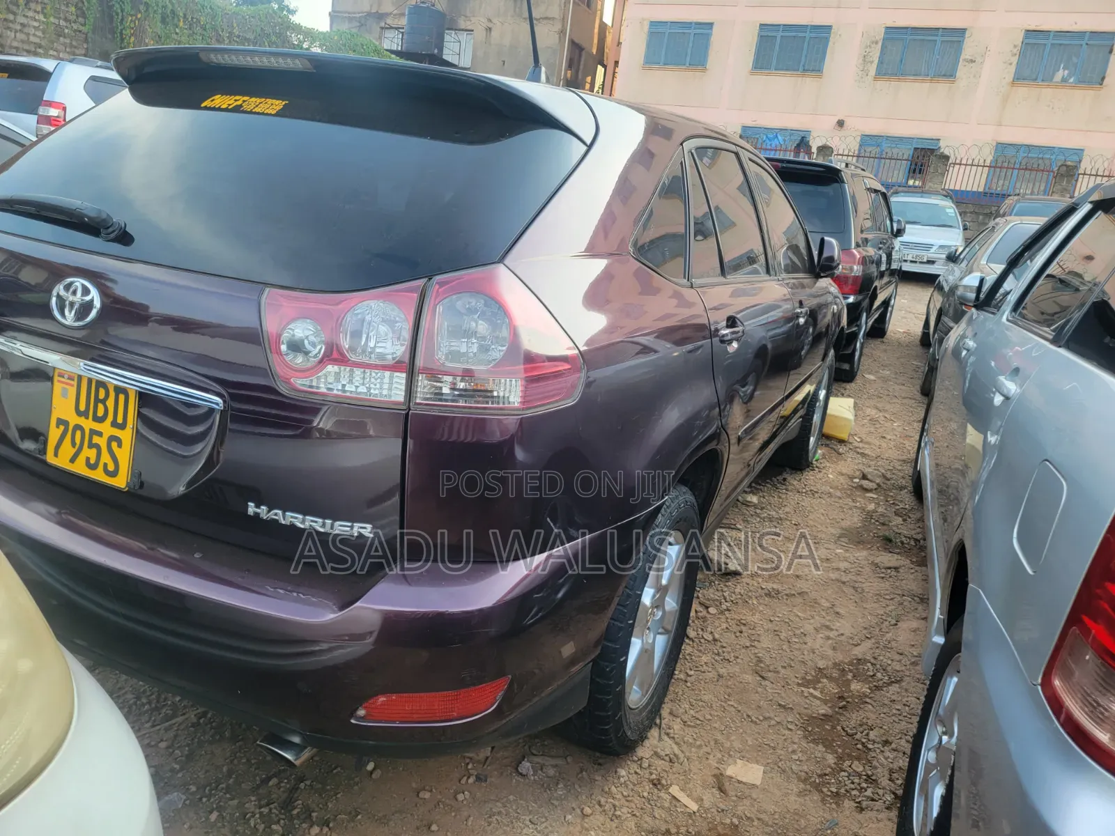 Toyota Harrier 2008 Maroon