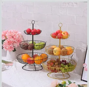 Countertop Fruit Basket, Fruit, Bread and Vegetable Organizer