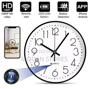 Hidden Clock Camera